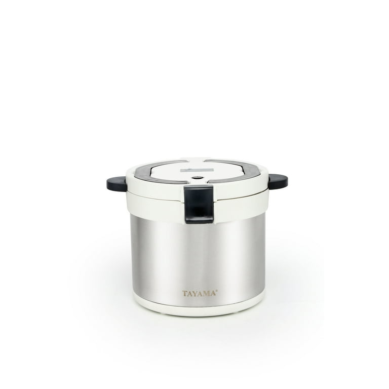 7 Qt. Stainless Steel White Thermal Cooker/Slow cooker 7 Qt. Stainless Steel White Thermal Cooker/Slow cooker