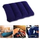 thumbnail image 5 of Almohada inflable, paquete de 2 almohadas compresibles, cómoda almohada inflable flocada para la siesta, soporte ergonómico para el cuello y la zona lumbar para acampar, oficina, viajes,, 5 of 8