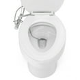 thumbnail image 2 of Brondell Side-Mounted All Metal Attachable Bidet with Adjustable Spray Wand, Dual Temperature in Silver, 2 of 10
