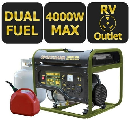 Sportsman 4000W Dual-Fuel Generator, CARB Approved