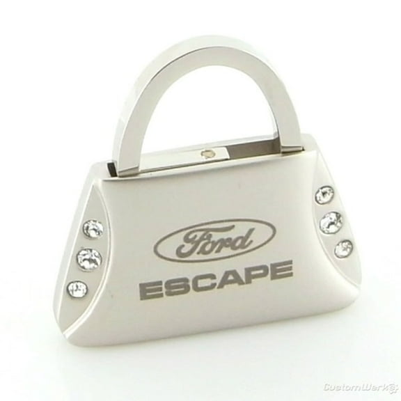 Ford Escape Purse Shape Keychain (Chrome)