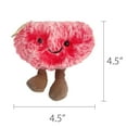 thumbnail image 2 of Wrapables Cute Plush Keychain Keyring Pendant Charm for Bag, Watermelon, 2 of 6