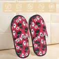 thumbnail image 2 of Sigee Cute Dog for Cozy Furry Slippers Super Soft Indoor and Outdoor Use, Non-Slip Sole Slip On House Slippers-Large, 2 of 8