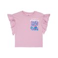 thumbnail image 2 of Sesame Street Elmo Cookie Monster Abby Cadabby T-Shirt and French Terry Shorts Outfit Set Infant to Little Kid, 2 of 5