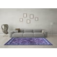 thumbnail image 3 of Ahgly Company Indoor Rectangle Animal Blue Traditional Area Rugs, 4' x 6', 3 of 4