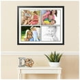 thumbnail image 2 of ArtToFrames Collage Photo Picture Frame with 4 - 11x14" Openings, Framed in Black with White and Black Mats (CDM-3926-9), 2 of 8