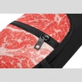 thumbnail image 5 of Xecao's Beef Steaks Print Sling Bag: A Versatile Chest, Shoulder, and Crossbody Backpack for Casual Days Out, Perfect for Both Men and Women, 5 of 6