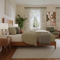 thumbnail image 3 of Lit Plateforme Bas en Bois Pasadena Grand Format, Couleur Caramel Pâle, 3 of 13