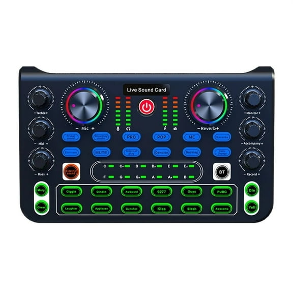 Professional X60 Live Sound Card Studio Record Mixer Board Mixing Au-dio Console Amplifier Console Desk System Sound card Mixer