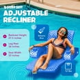 thumbnail image 3 of TRC Recreation Super Soft Adjustable Pool Recliner Float, Bahama Blue, 3 of 3