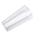 thumbnail image 3 of BalsaCircle 12 Clear Silver 16 oz Disposable Glittered Plastic Glasses Buffet Tableware, 3 of 6