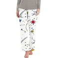 thumbnail image 5 of Jamicy Pajamas Bottoms for Women Comfortable Casual Cartoon Printed Pajama Pants Women's Home Wear Pajama Long Pants Halloween Gifts, 5 of 6