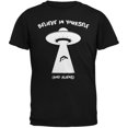 thumbnail image 1 of Crois en Toi (et aliens)) T-Shirt Noir pour Adulte, 1 of 1