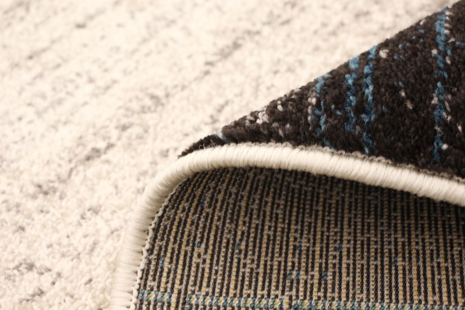 Tapis d'Interieur ECARPET pour Salon, Chambre à Coucher, Doux et Pelucheux Collection Ayla