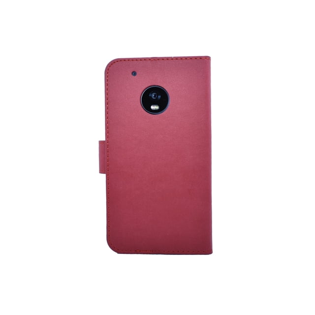 Funda tipo cartera Premier diary Atti para Motorola Moto G5 plus Rojo