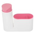 thumbnail image 1 of Kit de Rangement pour Éponge de Lavage Multifonctionnel Détergent pour Évier Distributeur de Savon (Rose), 1 of 5