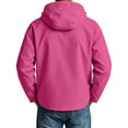 thumbnail image 6 of Evdexr Men's Rain Jacket Lightweight Zip Up Waterproof Outerwear Fall Winter Outdoor Hiking Coat Hooded Windbreaker Jackets with Zipper Pockets M, 6 of 7