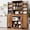 Brown, variant on Walsunny Pantry Cabinets with Drawer Doors Shelves 67 Inches Tall Wooden Food Storage Cabinet Freestanding for Microwave Kitchen Storage Dining Room White