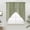 Sage, Olive, Celadon, Cream, variant on Sage Green Texture Swag Valances for Windows, Kitchen Window Curtains Over Sink, Country Farmhouse Burlap Stripes Window Treatment Curtains for Living Room/Bedroom Curtains 2 Panel Sets 36"x45"