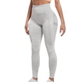 thumbnail image 5 of Seductiva Yoga Pants Women Women's High Waist Belly Long Yoga Solid Color Breathable Running Fitness Pants High Waisted Lounge, 5 of 5