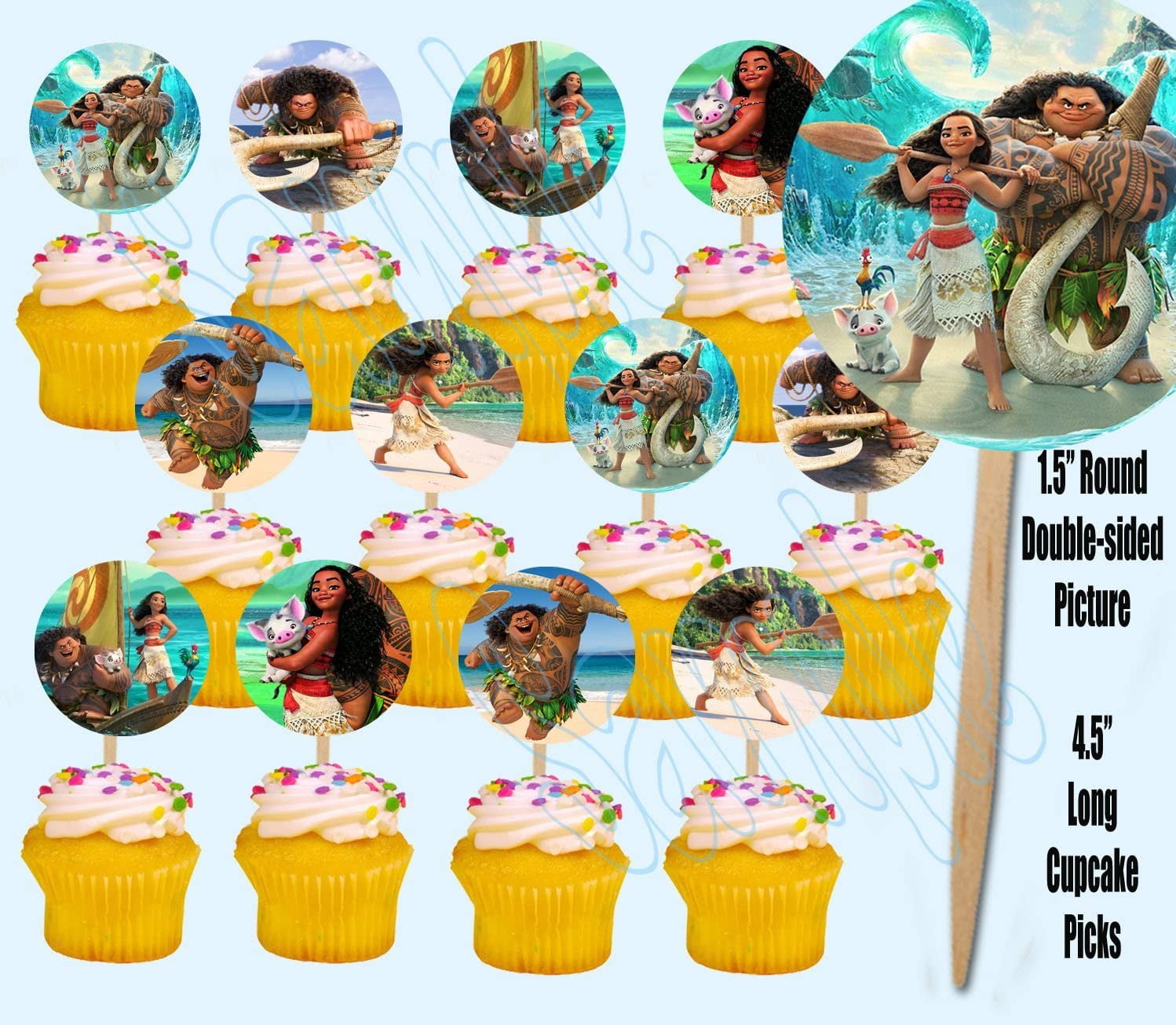 Party Over Here Moana Maui Hawaiian Movie Double Sided Cupcake Picks Cake Toppers 12 Pcs Walmart Com Party Over Here Moana Maui Hawaiian Movie Double Sided Cupcake Picks Cake Toppers 12 Pcs Walmart Com