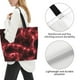 thumbnail image 3 of Balery Red Line Bolsa Tote Estilo Estético con Cremalleras, Bolsa de Hombro, Bolsa de Compras Grande y Plegable, 3 of 8