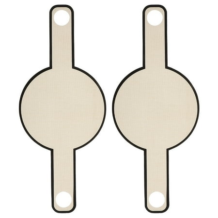 

FRCOLOR 2Pcs Fiberglass Baking Sheets Long Handles Baking Sling Baking Bread Pad Baking Mat for Pastries