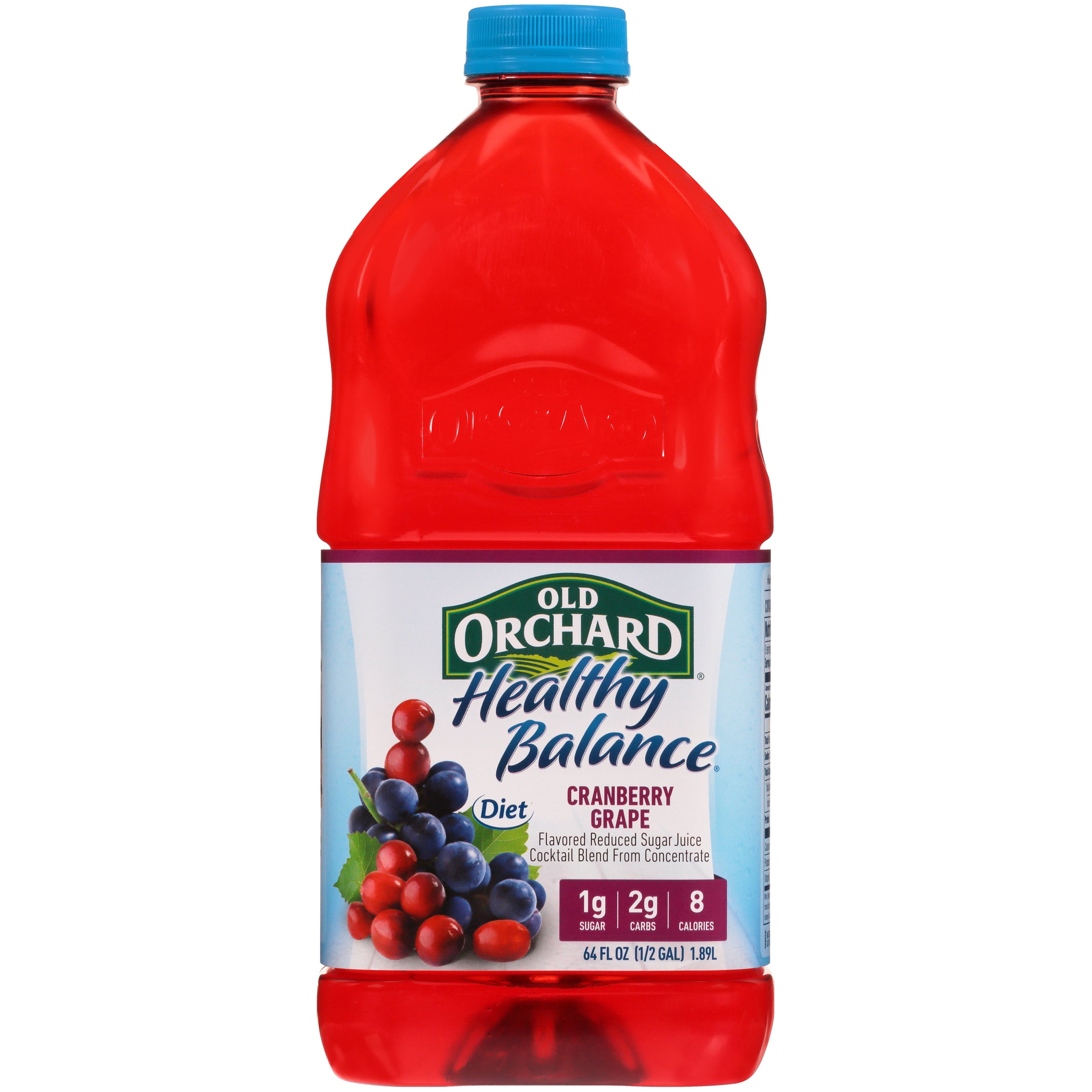 Old Orchard® Healthy Balance® Diet Cranberry Grape Juice Cocktail 64 fl