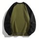 thumbnail image 5 of pstuiky camisas de manga larga para hombre, Sudadera deportiva con cuello redondo y manga larga para hombre, color liso, con inserción en los hombros camisetas de hombre m, 5 of 9