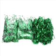 thumbnail image 5 of 96 Piezas Pompones de Porristas Pompones de Papel de Aluminio Metálico con Manejar de Plástico para Adultos, Niños, Porristas, Fiesta Verde, 5 of 5