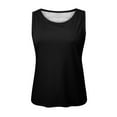 thumbnail image 6 of Sngxgn Women Short Sleeve Deep V Neck Tops Shirts Fitted Summer Tshirt(Black,L), 6 of 6