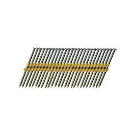 

National Nail National Nail 0600152 Pro Fit Paper Collated Framing Nails 3 Inch By 0.131 Smooth Shank 30 Degree Clipped Head 2500 Pack