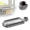thumbnail image 1 of 1PC Faucet Storage Rack Sink Sponge Shelf Drain Rack Hanging Storage Shelves Sink Sponge Holder Dishcloth Sponge Storage Rack Sink Organizer Soap Soap Holder Gray, 1 of 8