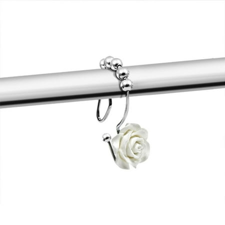 

Shower Curtain Rail Hook Double Stainless Steel Bedroom No Punch Hook Curtain Shower Curtain Hook