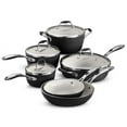 thumbnail image 5 of Tramontina Gourmet 10-Piece Heavy-Gauge Aluminum Porcelain Enamel Cookware Set, Cream Ceramic Interior, Oven-Safe, 5 of 7