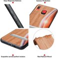 thumbnail image 7 of Labanema Samsung Galaxy A30 2019 /A20 2019 Case, Samsung Galaxy A30 2019 /A20 2019 Cover with Metal Kickstand, Natural Wood TPU Cover, Anti Scratch Case for Samsung Galaxy A30 2019 /A20 2019 (Moon), 7 of 7