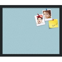 PinPix ArtToFrames 20x16 Custom Cork Bulletin Board    Poster Board Has a Fabric Style Canvas Finish, Framed in Satin Black (PinPix-247)