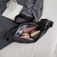 thumbnail image 2 of Bolsas De Hombro Bolsos de hombro para mujer, bolsos cruzados de nailon de media luna, bolsos de mano para niñas (negro) Ehuebsd Para Estrenar, 2 of 3