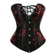 thumbnail image 1 of Top de Corsé Para Mujer Fajas Bodyshaper Control de Barriga Entrenador de Cintura Moda Tallas Grandes Deshuesado S Traje Impreso Ropa Interior Fajas Odeerbi ODB142590, 1 of 7