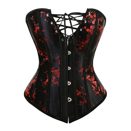 

Waist Trainer for Women Fashion Women s Plus Size Boned Corsets Shapewear Outfit Printed Sexy Underwear Shapewear Up to 65% Off