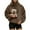 Brown, variant on Hoodie with Dog Pouch Unisex Pet Carrier Hoodie Cat Dog Pouch Holder Sweatshirt Shirt Top Women's Hoodies L Beige