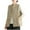 Khaki, variant on GigrtiJin Womens Corduroy Outerwear Vest Loose Stand Collar Button down Casual Sleeveless Jackets Waistcoat with Pockets
