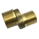 thumbnail image 1 of Adaptador de latón hembra doble para conector de tubería Tipo 1, 1 of 9