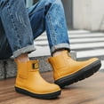 thumbnail image 4 of AUXDIQ Rain Boots Men Short Ankle Women Waterproof Rain Shoes Outdoor Garden Shoes, 4 of 6