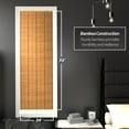 thumbnail image 3 of Red Lantern Burnt Bamboo Cordless Window Shade - Two-tone Honey 24" W, 3 of 8
