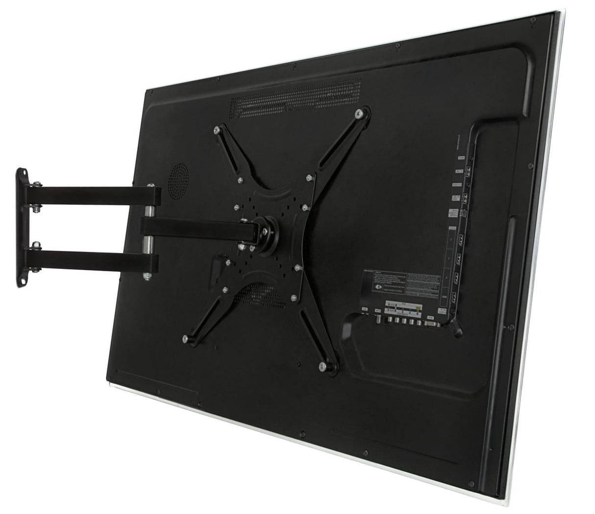 Mount-It! Full Motion TV Wall Mount with Swivel and 20" Extension, Fits 23"-55 " Flat Screen TVs, Capacity  66 lbs.