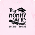 thumbnail image 4 of Inktastic My Mommy Did It Graduation Boys or Girls Baby T-Shirt, 4 of 5