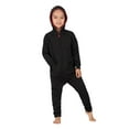 thumbnail image 3 of Joggies - Black & Red Toddler Footless Hoodie One Piece - Toddler - Small (Fits 2'8 - 2'11"), 3 of 4