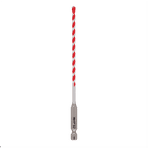 Milwaukee Tool 5/32" x 4" x 6" SHOCKWAVE Impact Duty Carbide Hammer Drill Bit