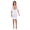 White, variant on Mid-Thigh Arm control Bodysuit. Body Shaper,Arm Shapewear